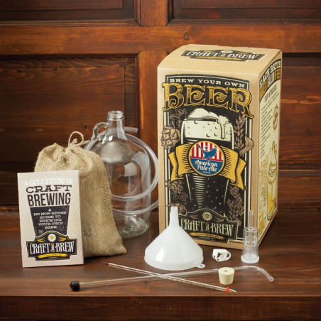 Craft a Brew 1 Gallon American Pale Ale Brewing Kit