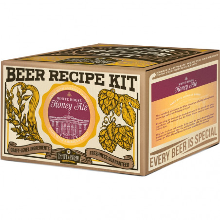 Craft a Brew 1 Gallon White House Honey Ale Recipe Kit
