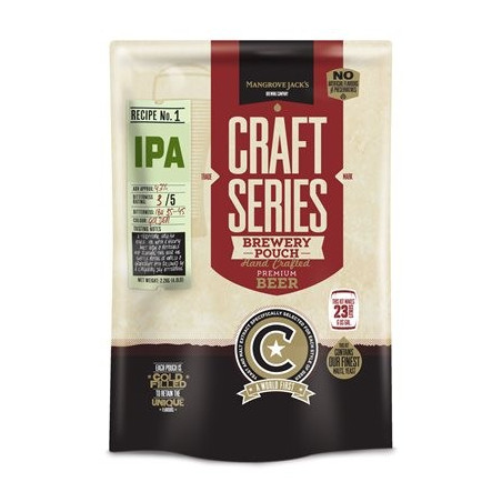 Craft Series IPA with Dry Hops 6 Gallon (23 L) Brewery Pouch