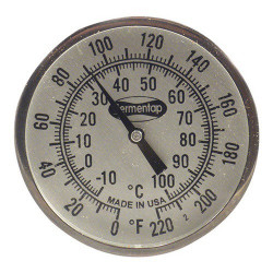 High Quality Thermometer - 2 in. x 12 in.