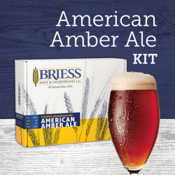 BRIESS Better Brewing American Amber Ale 5 Gallon Homebrew Recipe & Ingredients Kit