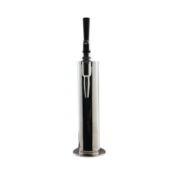Nitro Beer Tower – 1 Faucet – SS Polished – Air Cooled