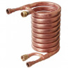 Wort Chiller - Counterflow Chiller (With 1/2 in. FPT Fittings)