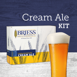BRIESS Better Brewing Cream Ale 5 Gallon Homebrew Recipe & Ingredients Kit