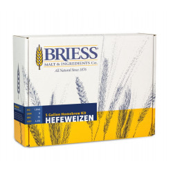 BRIESS Better Brewing Hefeweizen 5 Gallon Homebrew Recipe & Ingredients Kit