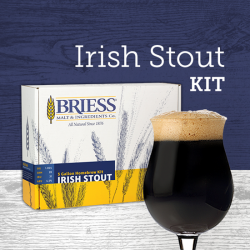 BRIESS Better Brewing Irish Stout 5 Gallon Homebrew Recipe & Ingredients Kit