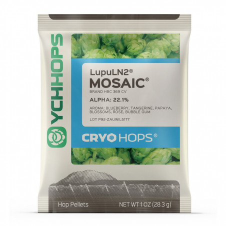 Mosaic Brand HBC 369 Cryo Hops LupuLN2 Powder (Pellet)