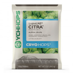 LupuLN2 Pellets, Cryo Hops Citra - 1 oz Package