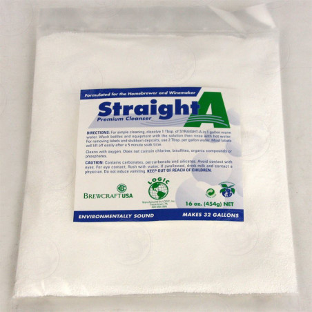 Straight-A Cleanser, Heavy-Duty Non-Caustic Cleanser Designed for Breweries