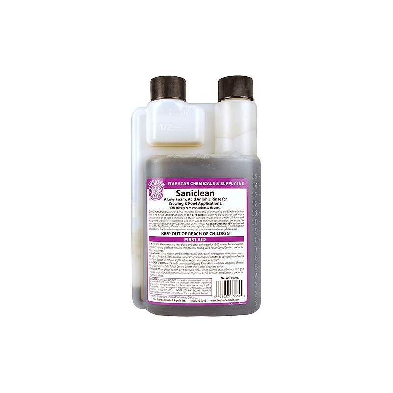 Saniclean Low-Foam Acid Based Sanitizer