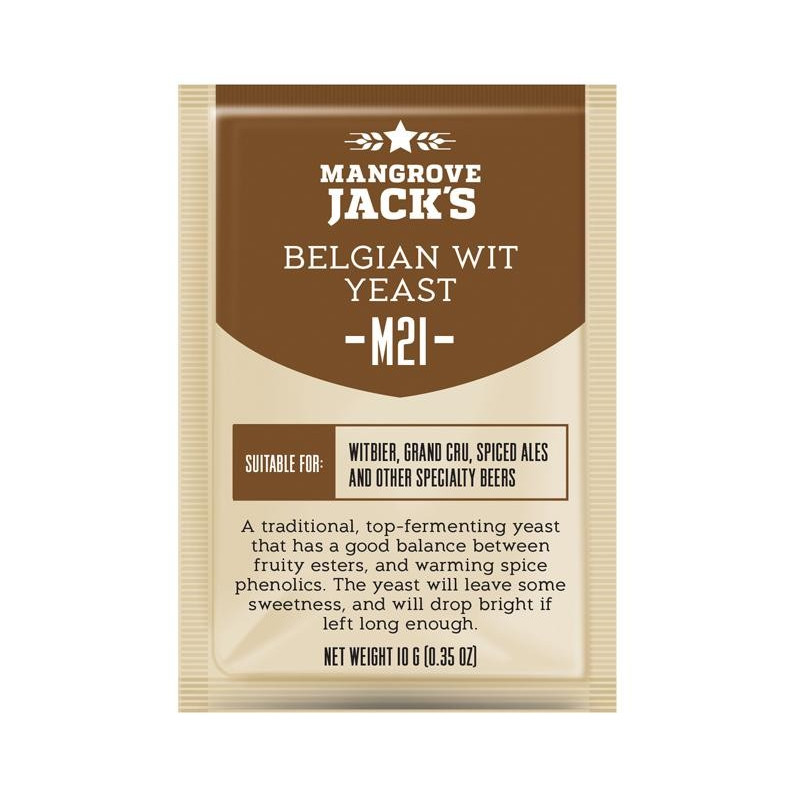 Mangrove Jack's M21 Belgian Wit Craft Series Yeast