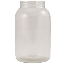 1 Gallon Glass Widemouth Jar - No Lid - Each