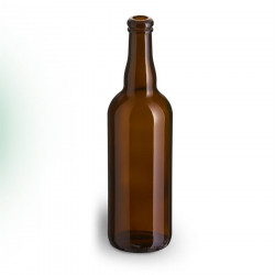 Belgian 750ml Glass Beer Bottles-Amber, 12xCase