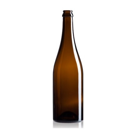 750 ml Amber Champagne Bottles (Case of 12)