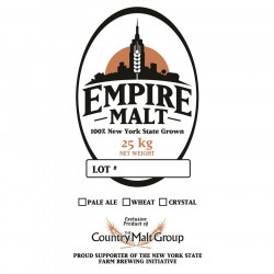 New York State-Grown Empire malt - 25 kg / 55 lb Bag