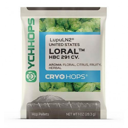 Loral Brand HBC 291 CRYO HOPS (LupuLN2 Powder) Pellets