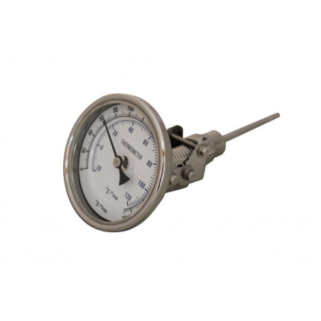 3" Glass Dial Thermometer with Swivel Mechanism