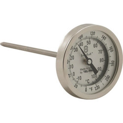 Kettle Thermometer - 1/2 MPT & 6 Probe