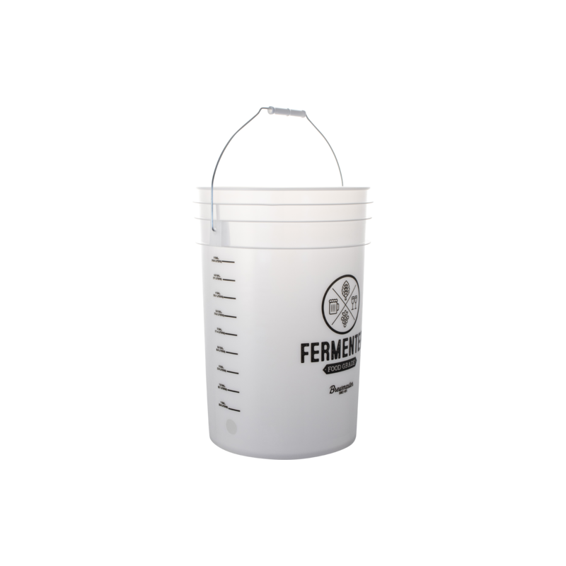 Black 2 Gallon Plastic Bucket (Lid Sold Separately)