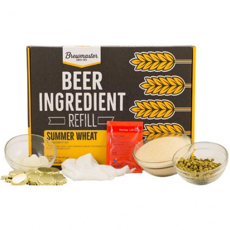 Summer Wheat Beer Brewing Kit (1 gallon)