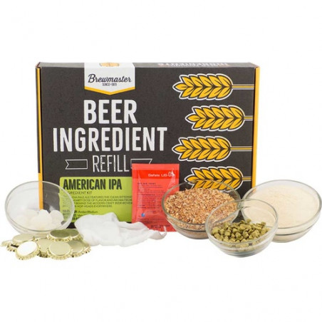 American IPA Beer Brewing Kit (1 gallon)