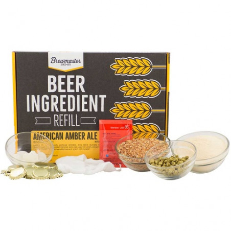 American Amber Beer Brewing Kit (1 gallon)