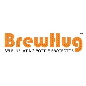 2 Holds Brewhug Self-Inflating Bottle Protector 22oz Bombers 